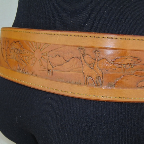 LEATHER SASH BELT main image 8
